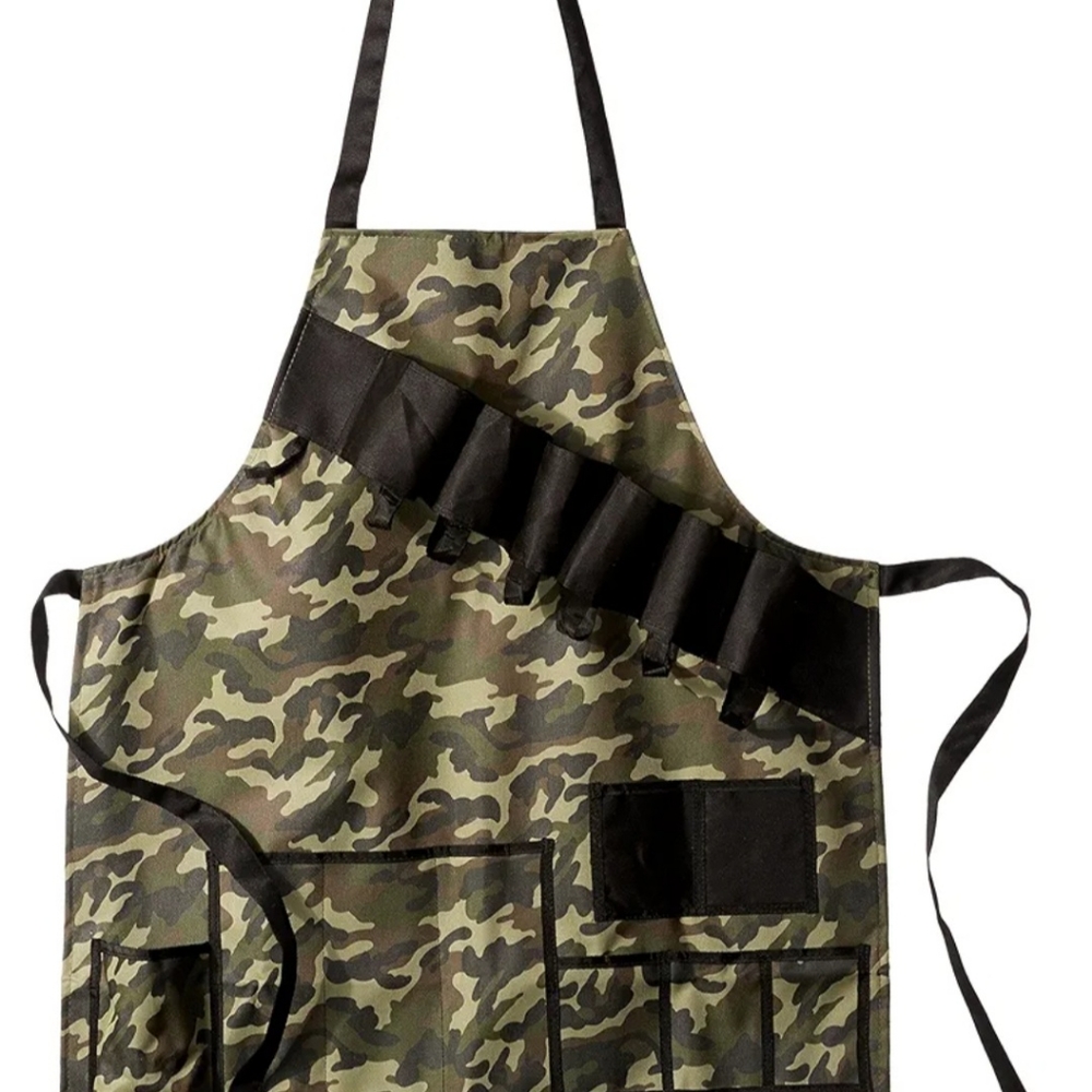 Camo Grill Master Apron Father's Day 😁